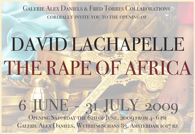 lachapelle the rape of africa