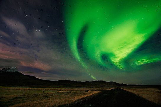 Moonlit Aurora