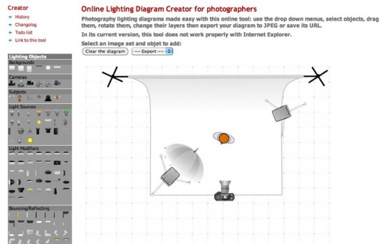 Lighting Diagram Creator