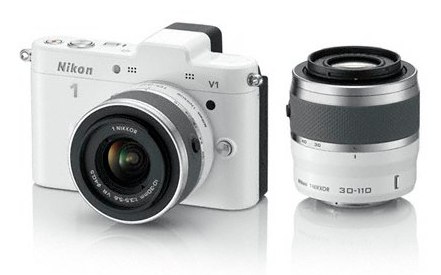 Nikon 1 V1 blanc 30 110