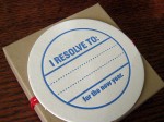 New Year's Resolution Coasters New Year's Resolution Coasters