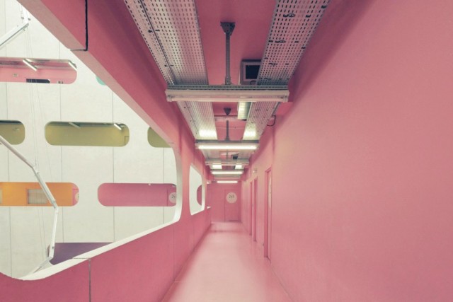Couloir rose - Jussieu