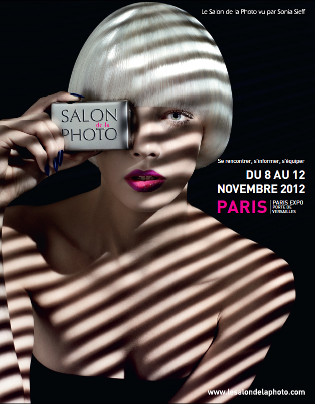 Affiche du Salon de la Photo - 2012 - par Sonia SIEFF