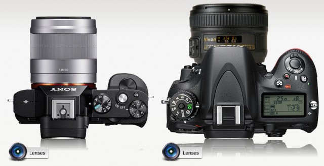 Sony A7 vs Nikon D610 2