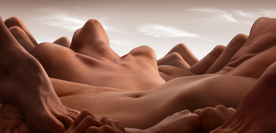 Valley of the reclining woman - © Carl Warner