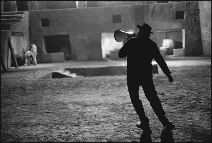 Federico Fellini sur le tournage de Satyricon, Rome, Italie 1969 - © Mary Ellen Mark