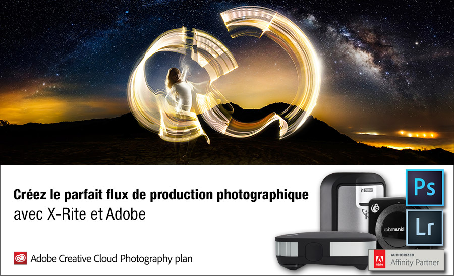La promotion Adobe avec X-Rite