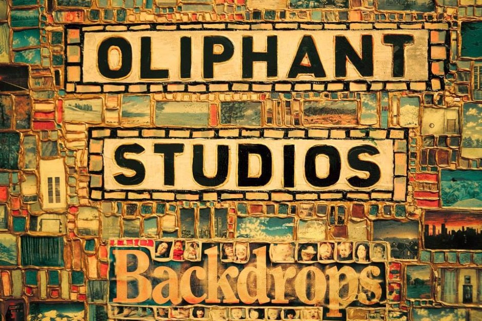 Fond de studio Oliphant