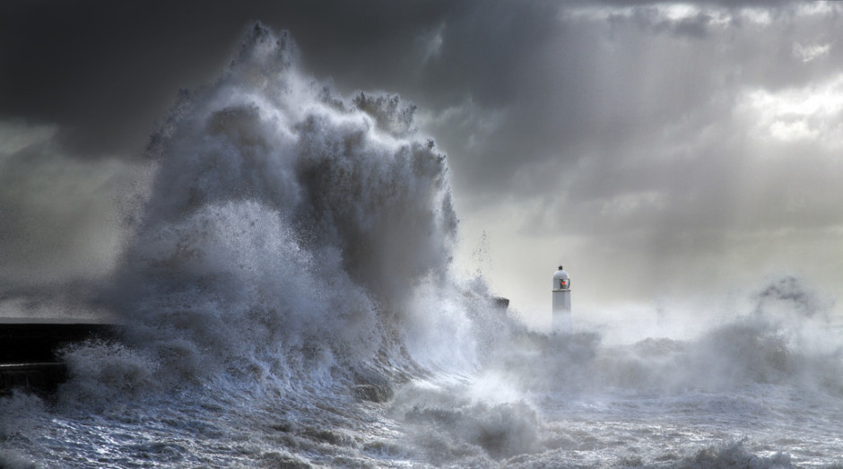Stormy Porthcawl by Steve Garrington