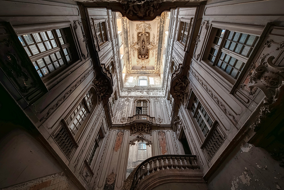 Palais d’un dictateur abandonné, Portugal 2015 - © Francis Meslet