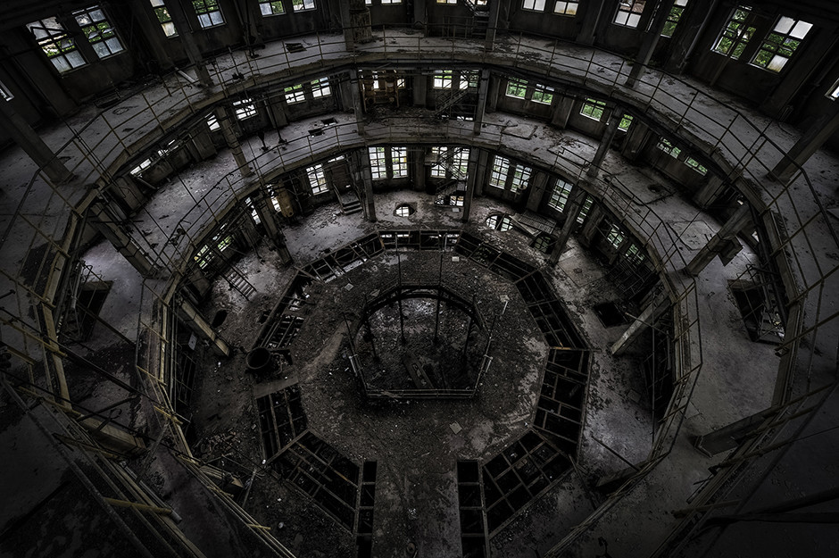 Site pétrochimique abandonné, Italie 2014 - © Francis Meslet