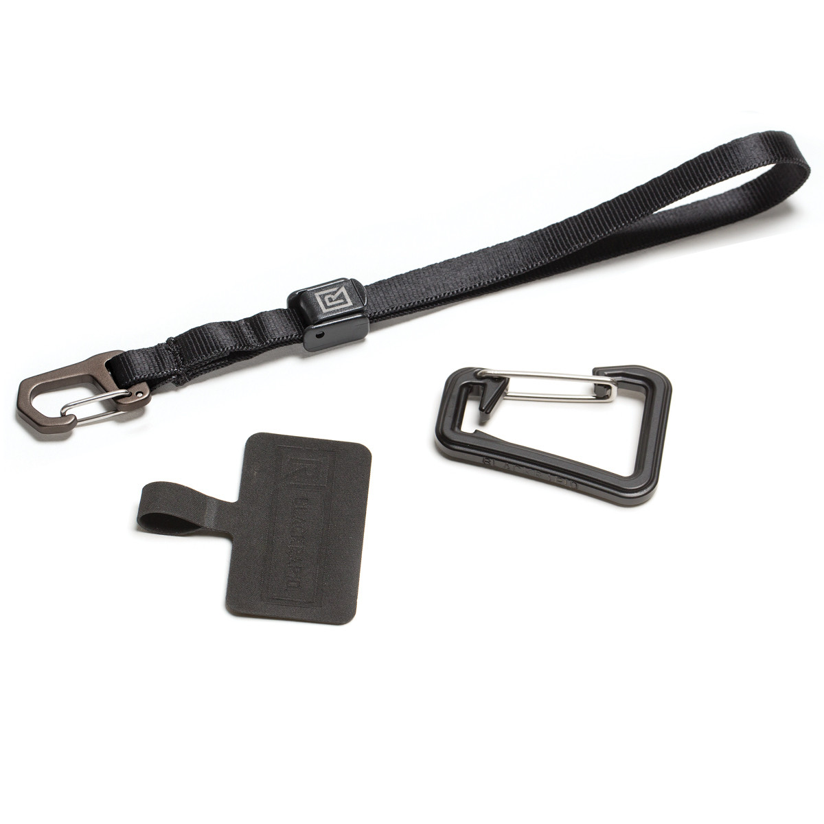 2pcs, Attache De Téléphone Noir, Labo De Lanière De Téléphone