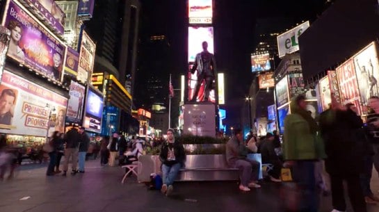 Time Square Lapse New York