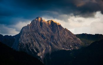 Les Dolomites après la tempête