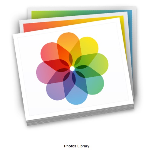 Avec Photo sur Mac, toutes vos images sont incluses dans ce "paquet"