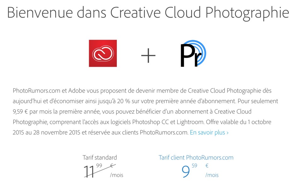 Creative Cloud Photo Rumors