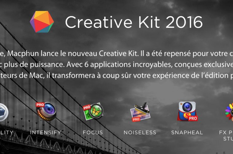Creative Kit 2016 Un Ensemble D Applis Photo Pour Sublimer Vos Photos Sur Mac