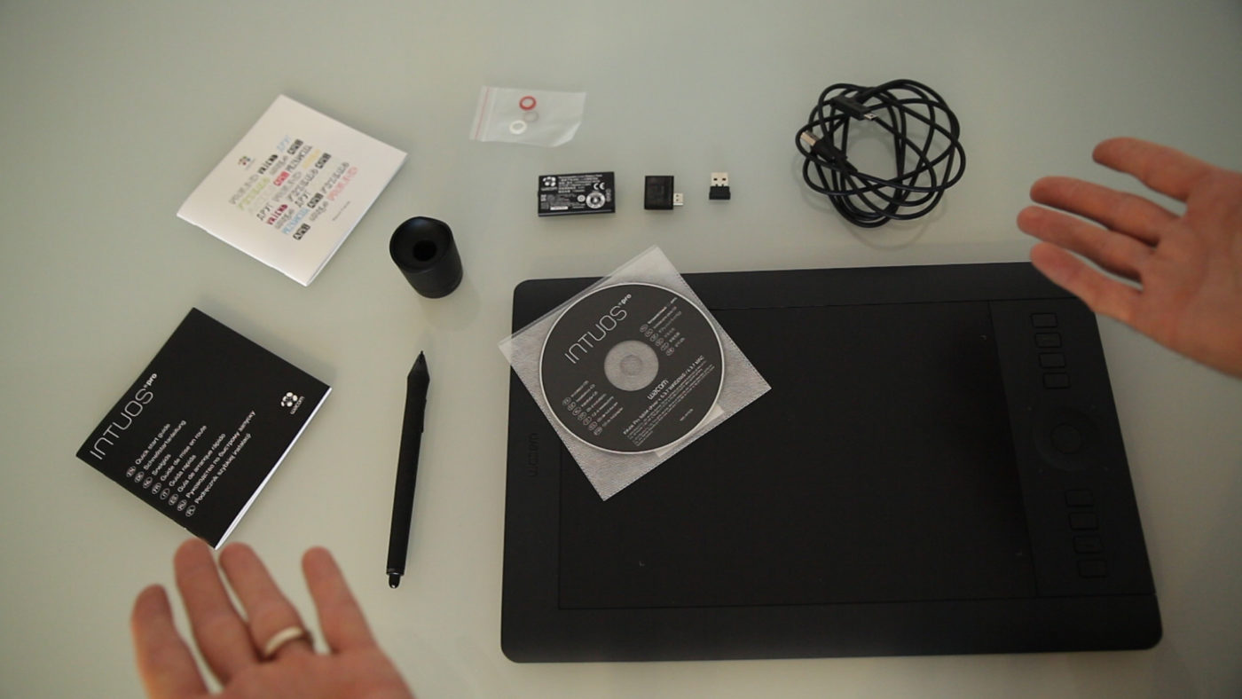 Test de la tablette graphique Wacom Intuos Pro