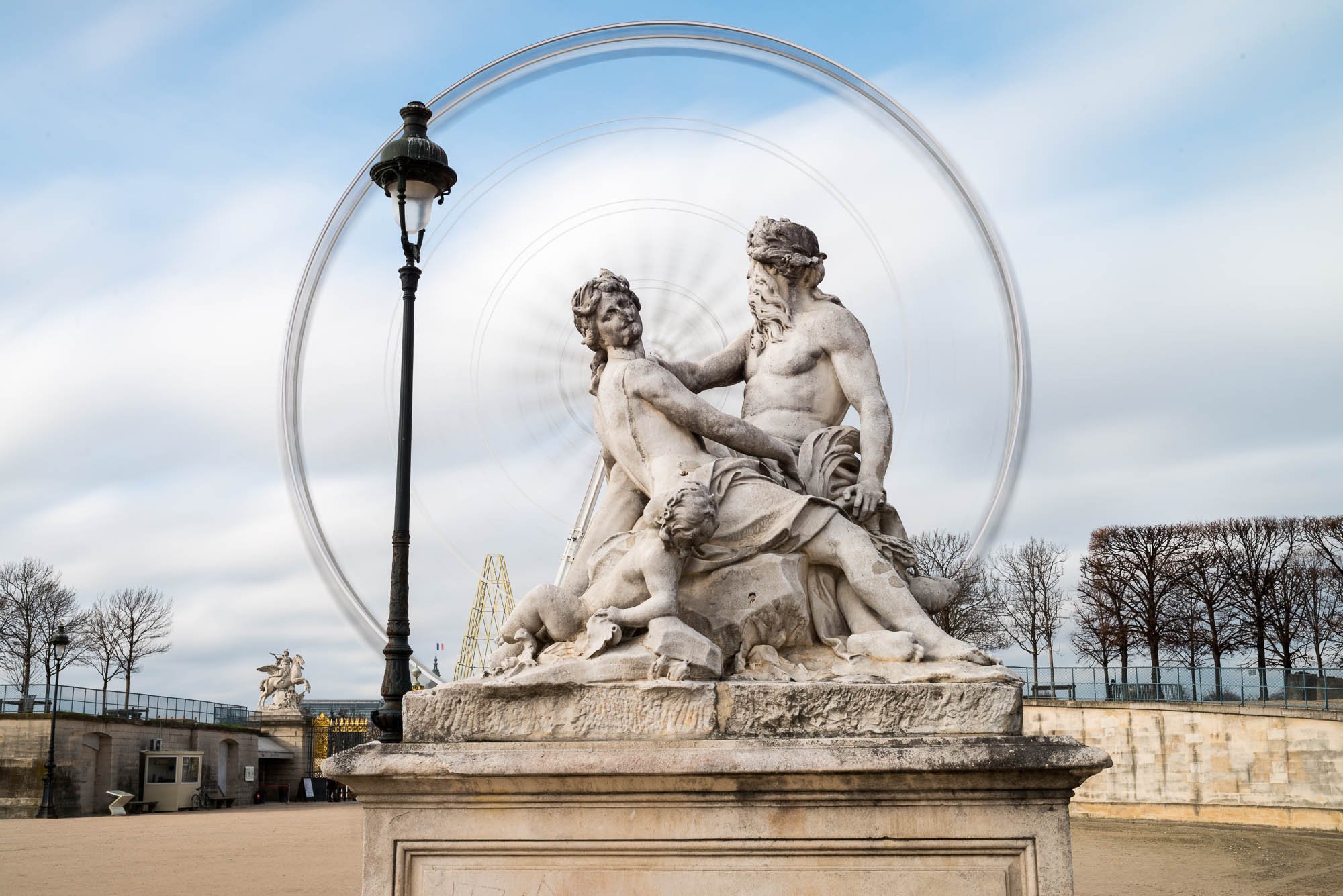 Jardin des Tuileries - filtre Nisi AR ND 1000 - 40mm, 20s, f/16, ISO 100 - © Damien Roué