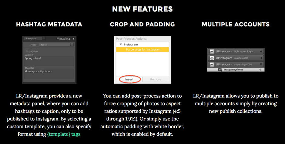 plugin LR/Instagram