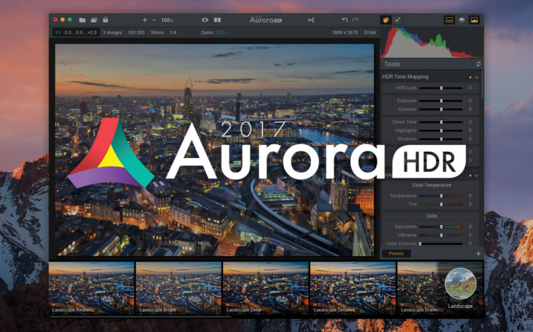 Aurora HDR 2017