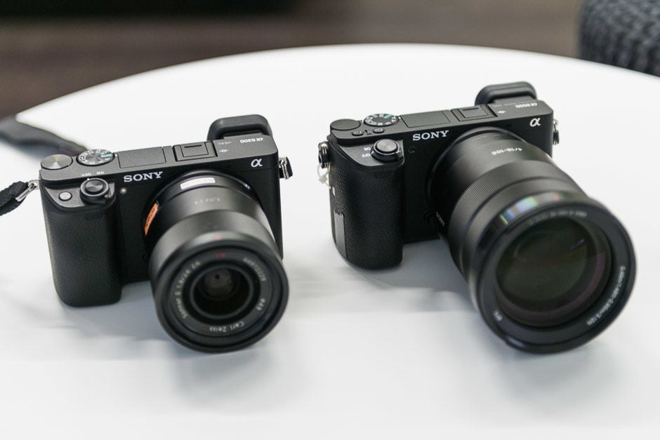 Sony A6300 contre Sony A6500