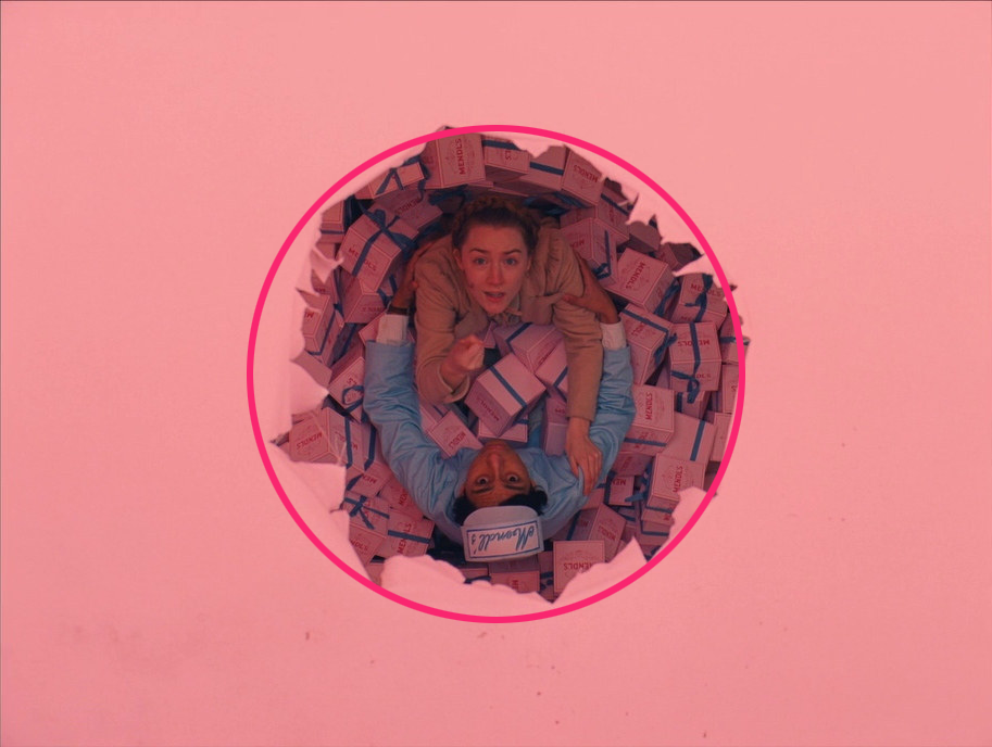 © Geometric Shots - Grand Budapest Hotel (2014) par Wes Anderson - Composition circulaire