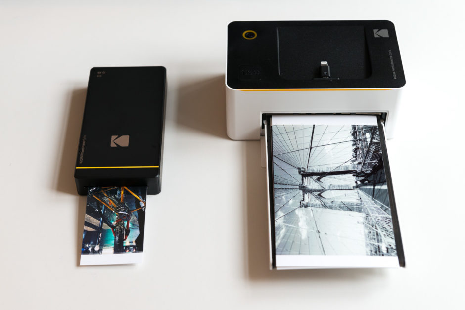 Test imprimantes Kodak Photo Printer Mini et Photo Printer Dock