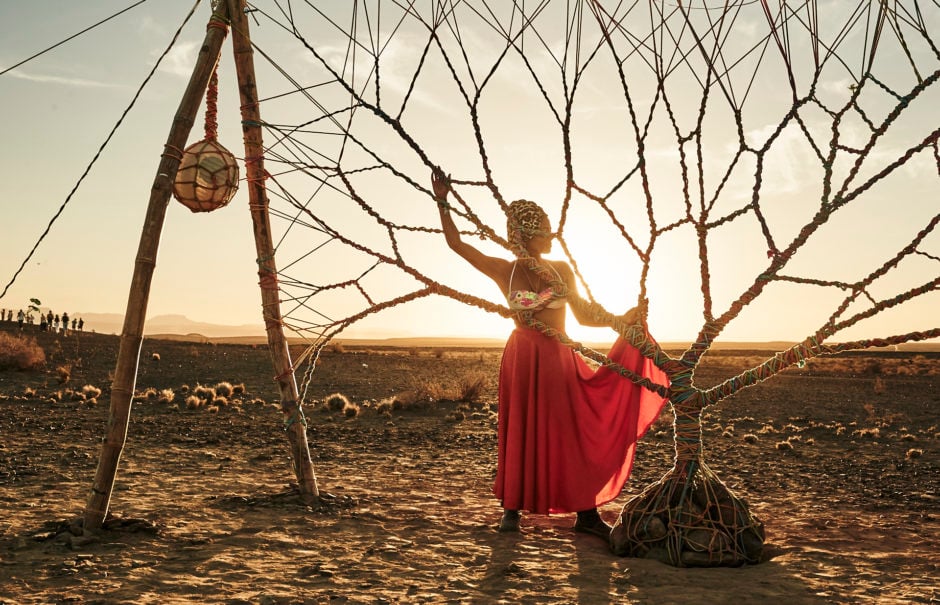 ©Ludovic Ismael - "Passagers - Portrais de festivals" - Afrique du Sud - AfrikaBurn