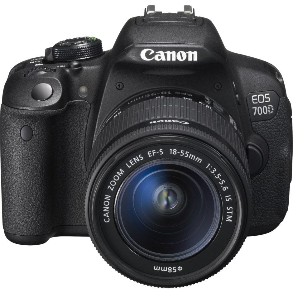 Canon EOS 700D en kit avec un objectif STM 18-55mm