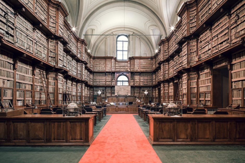 © Thibaud Poirier - "Libraries" - Biblioteca Angelica, Rome