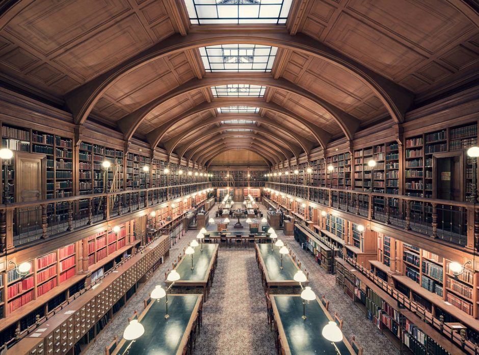 © Thibaud Poirier - "Libraries" - Bibliothèque de l'Hotel de Ville de Paris, Paris, 1890