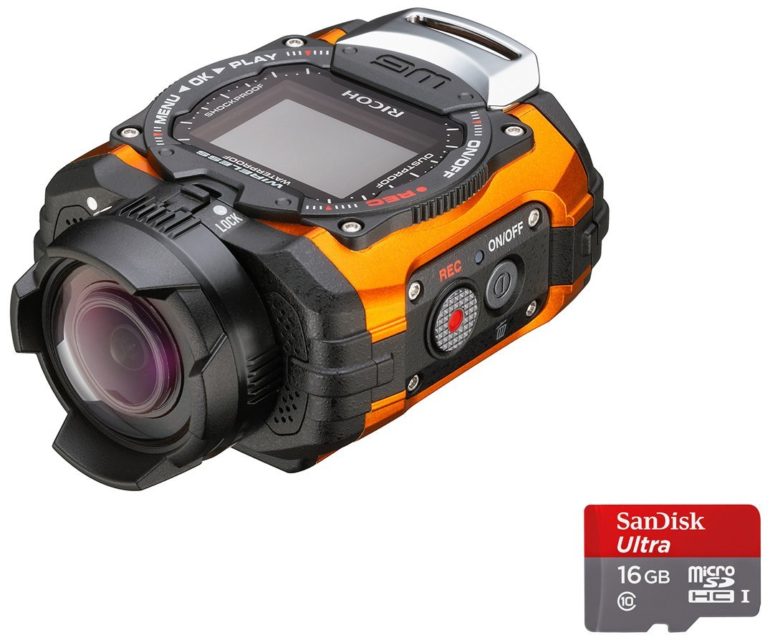 Soldes photo : la caméra étanche Ricoh WG-M1 à 203€