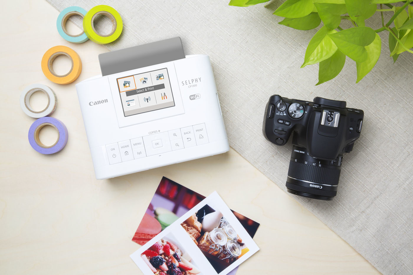 Canon Selphy CP1300 : quoi de neuf sur cette imprimante photo Wifi compacte  ?