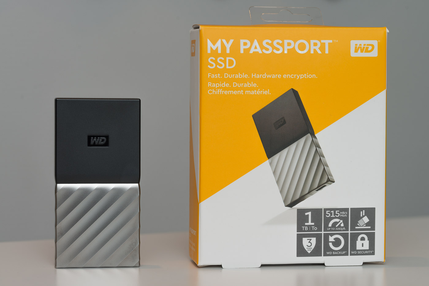 Test du disque externe WD My Passport SSD 1 To USB-C