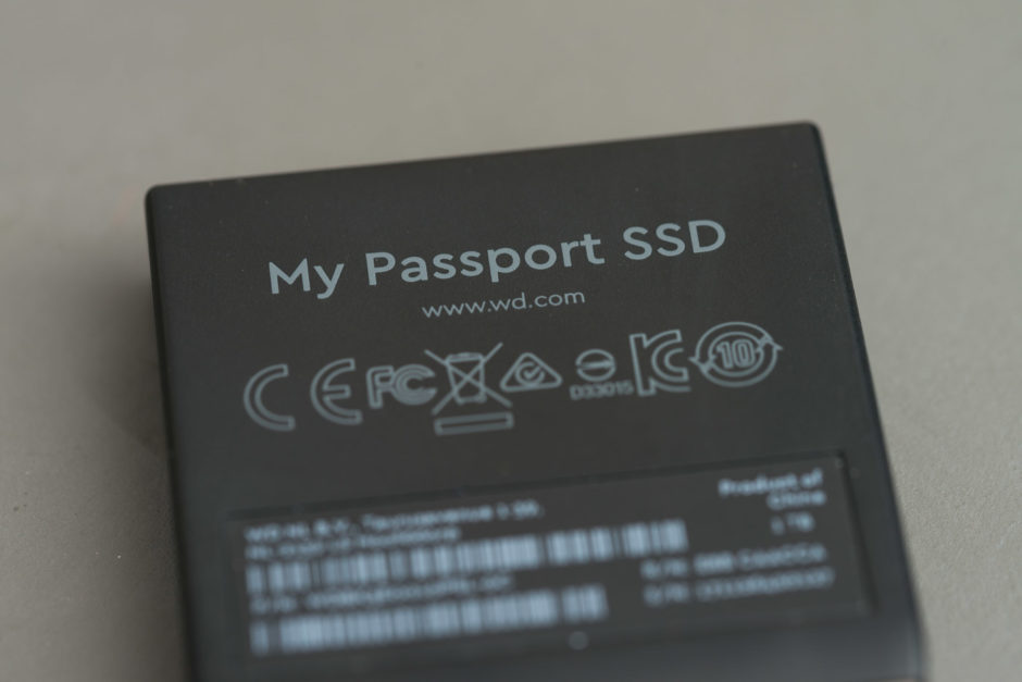 Test Disque externe WD My Passport SSD : 1 To dans la poche - Les Numériques