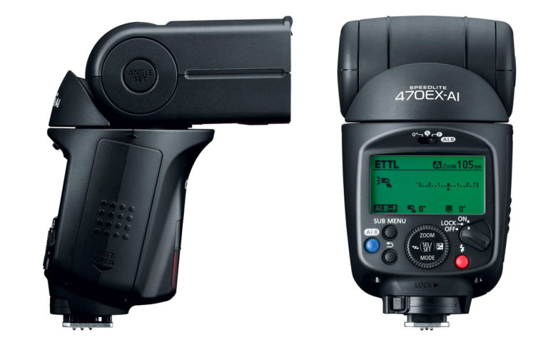 Canon Speedlite 470EX-AI : l'éclairage indirect au flash automatisé