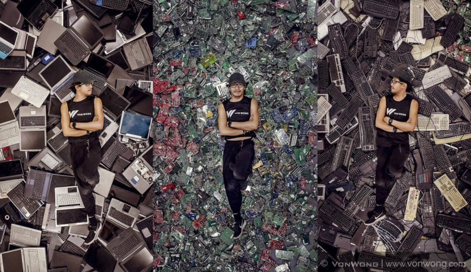 Benjamin Von Wong E-waste