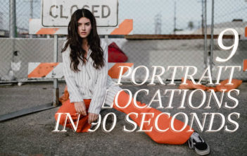 9 portraits locations in 90 seconds
