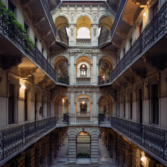 Budapest Courtyards