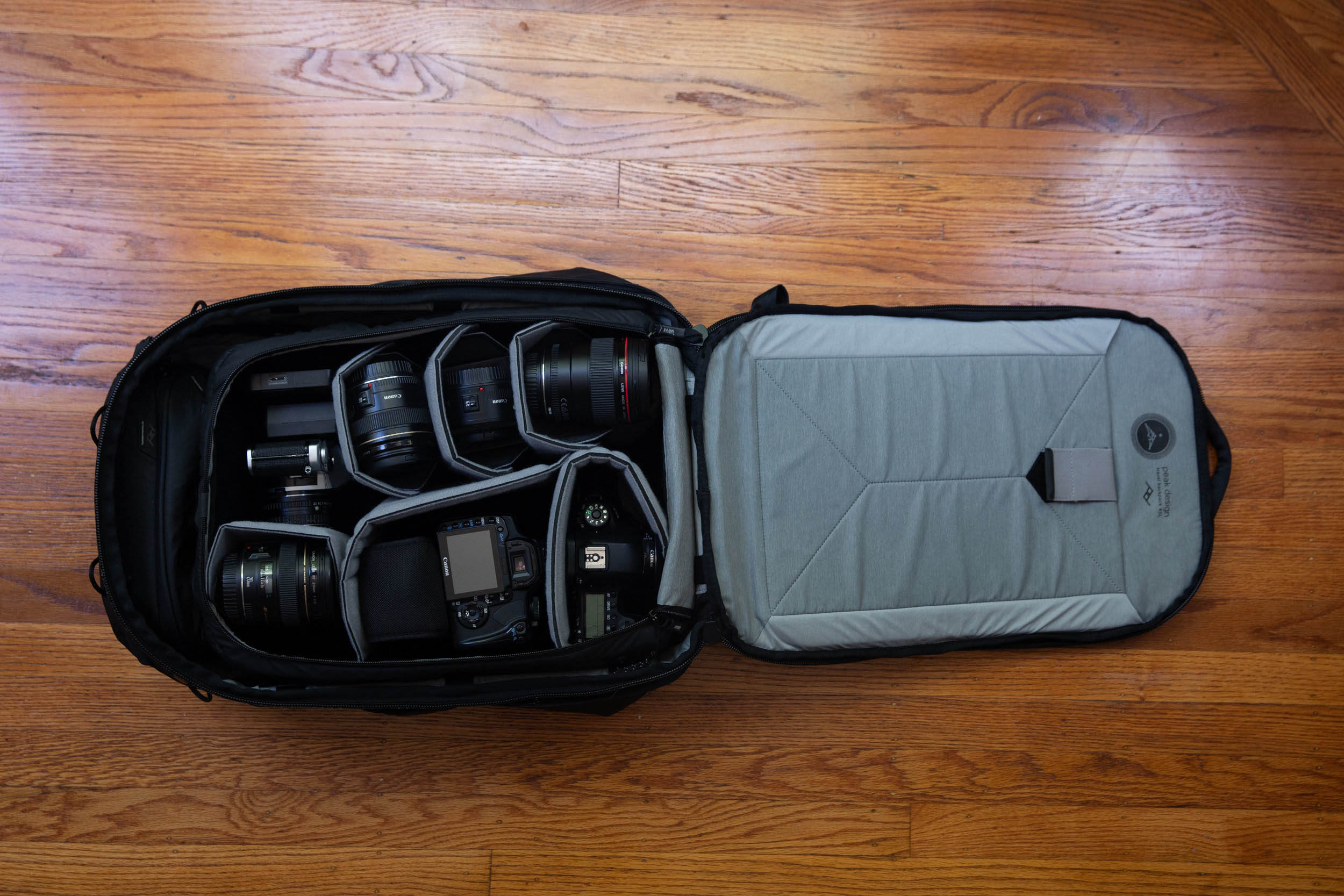 Peak Design Travel Backpack 45L : un nouveau sac photo modulable taillé ...