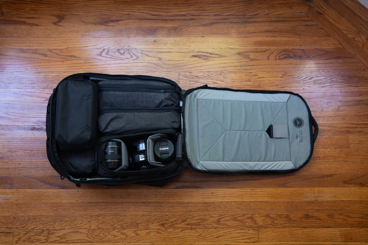 Peak Design Travel Backpack 45L un nouveau sac photo modulable taillé