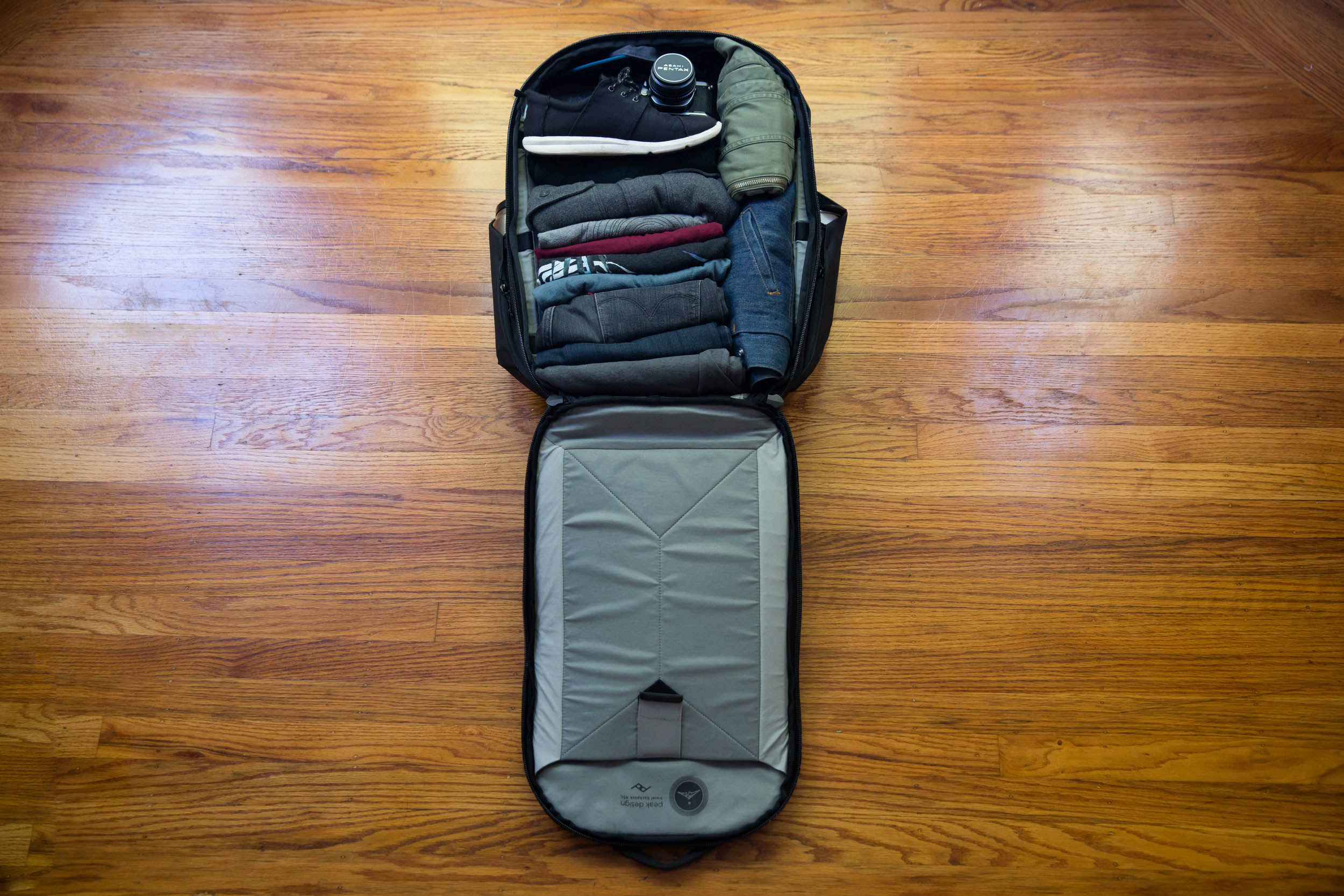 peak design travel backpack 45l canada