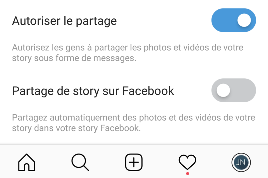Partage Story Instagram Sur Facebook