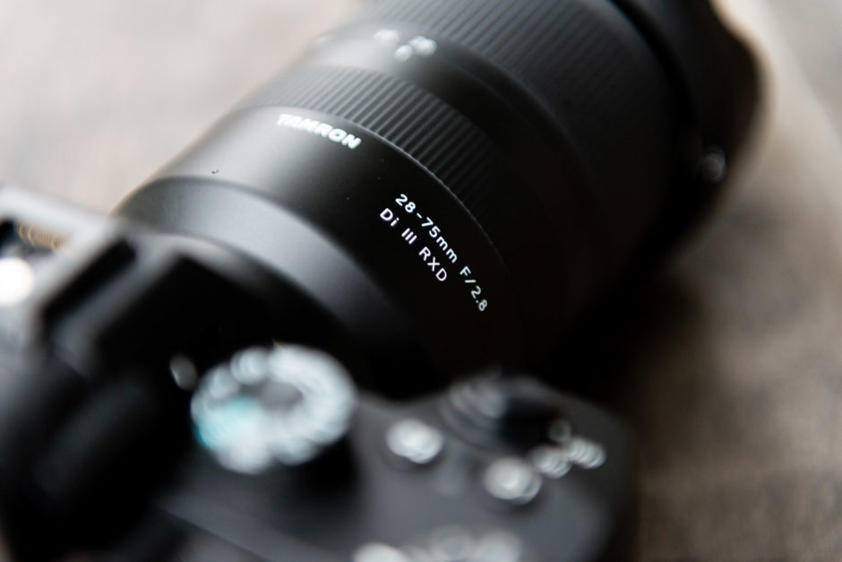 Tamron 28-75 mm f/2,8 Di III RXD, un premier zoom pour monture Sony FE ...