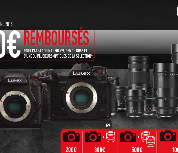 Cashback Panasonic Automne 2018 750
