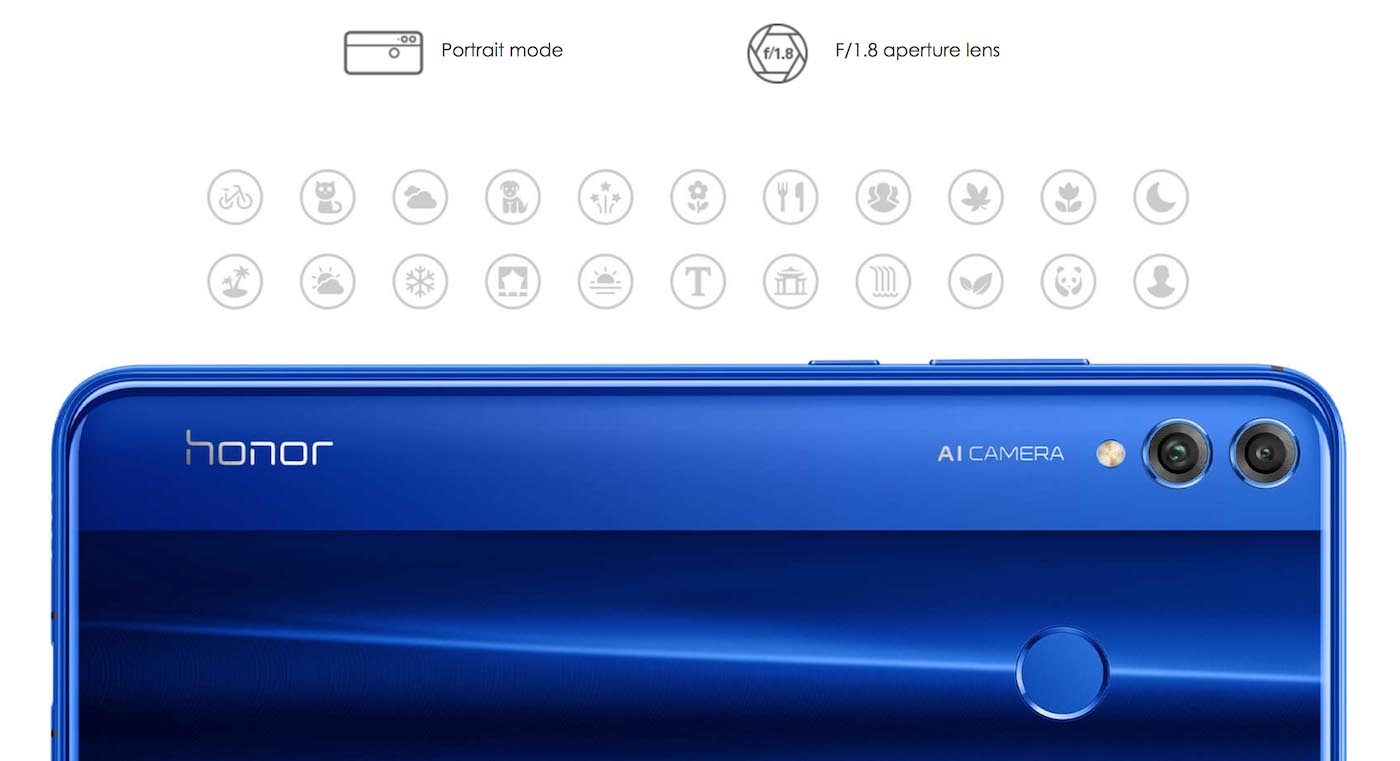 Honor 8X : grand écran 6,5 pouces et double capteur photo pour un prix