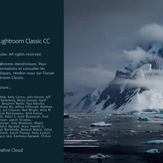 Lightroom CC Classic Décembre 2018
