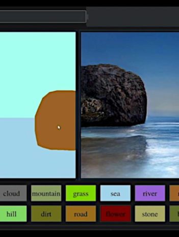 Nvidia GauGAN UI
