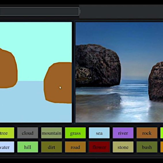 Nvidia GauGAN UI